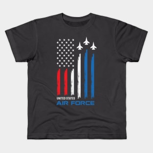 US Airforce Veteran Kids T-Shirt